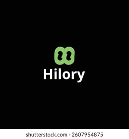 Hilory modern resort logo design