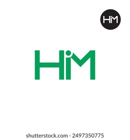 HIM Logo Letter Monogram Design