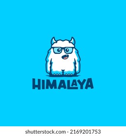 Himalaya Mascot Character Logo Vector