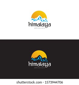 Himalaya Mountain Adventure Logo Design