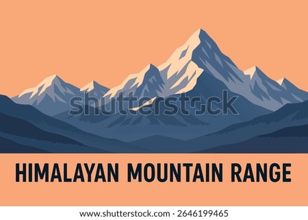 The Himalayan Mountain Range offers some of the most breathtaking views in the world, with towering snow-capped peaks and vast landscapes stretching across the horizon