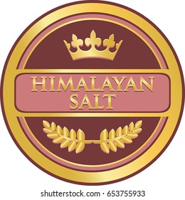 Himalayan Salt Label