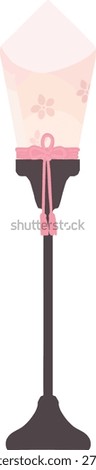 Hinamatsuri decorative items vector illustration