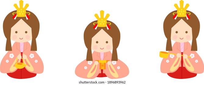 Hinamatsuri is a Japanese festival held on March 3rd to celebrate the growth of Japanese girls. During this time, Ohinasama dolls are displayed.
