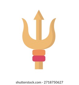 Icono de Vector de emblema hindú que puede modificarse o editarse fácilmente
