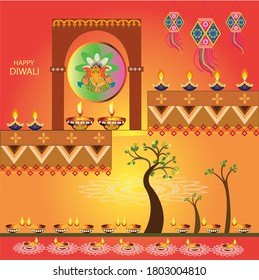 The Hindu festival of lights, Diwali symbolizes the victory of light over darkness, good over evil and knowledge over ignorance.