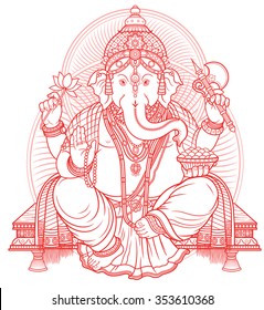 Hindu god Ganesha