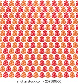 Hindu God Pattern. Ganesh Icon
