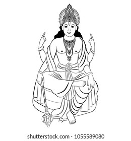 Featured image of post Easy Vishnu Drawing Copying easy pencil drawings and make learning to draw an effortless process