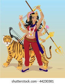 Hindu Mother Goddess, Durga