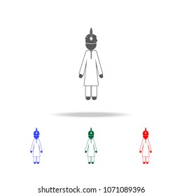 Hindu in national dress icon. Elements of Indian culture multi icons. Premium quality graphic design icon. Simple icon for websites, web design, mobile app, info graphics on white background