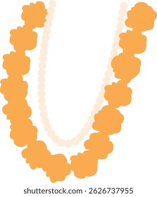 Hindu necklace traditional religious accessory