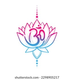 hindu religious symbol background a spiritual journey of faith and belief vector