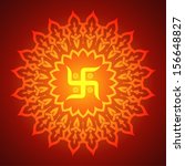 Hindu Sign Swastik Design
