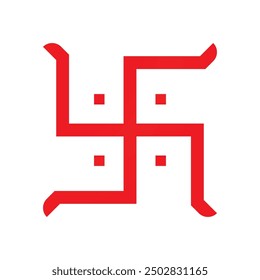 Hindu symbol swastik, hinduism religious icon