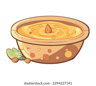 Hinduism celebration food traditional icon isolated