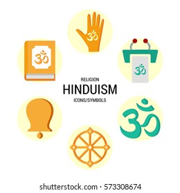 Hinduism icon set