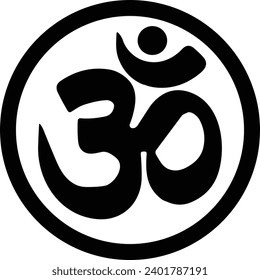 Hinduism sign | Hindu symbol | spiritual symbol | om symbol | Om icon,  Om sign, Hinduism religions mark