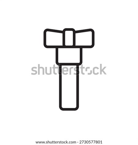 Hinge boring icon. Precision cabinetry and furniture hardware installation, representing cup hole drilling, concealed hinge machining, European joinery techniques, and industrial cabinet fabrication.