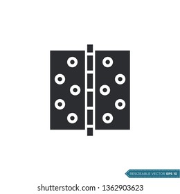 Hinge Icon Vector Template Illustration Design