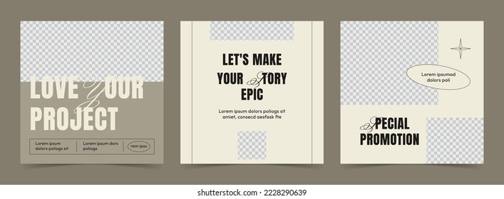 Hino instagram template - social media