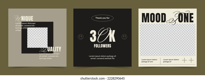 Hino instagram template - social media