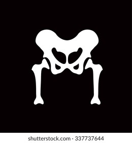 Hip Bone Vector Design