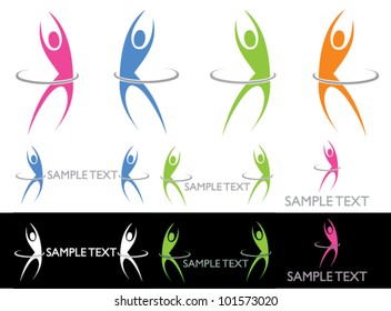 Hip hoop icon - vector illustration