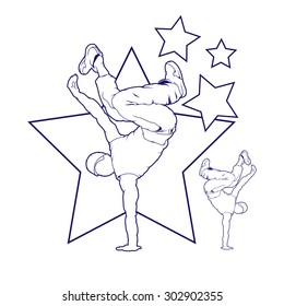 Hip hop dancer
