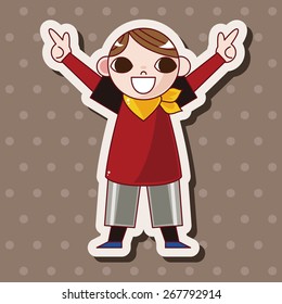 hip hop dancer theme elements