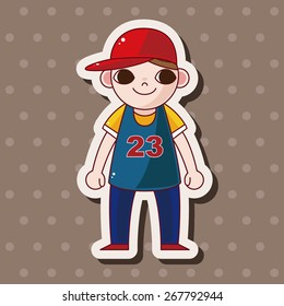 hip hop dancer theme elements