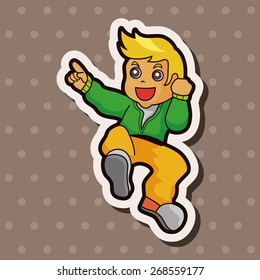hip hop dancer theme elements