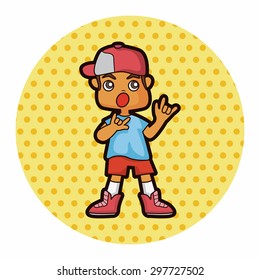 hip hop dancer theme elements