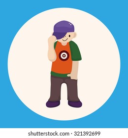hip hop dancer theme elements