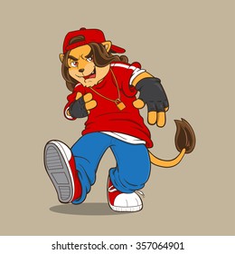 Hip Hop Lion