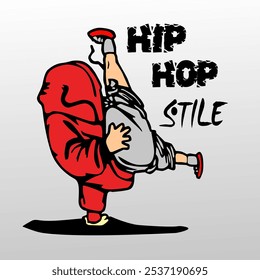 HIP HOP STYLE DSIGN GRAPHIC VECTOR