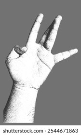 Hip Hop Style Hand Gesture