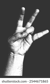 Hip Hop Style Hand Gesture