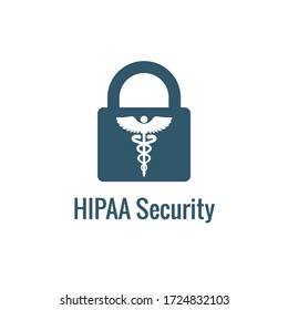 HIPAA Compliance Icon Set W Hippa Image Involving Medical Privacy