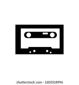 HipHop Items Simple Caset Illustration Clip Art Vector