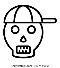 A hiphop rapper  avatar conceptualizing hip hop music 
