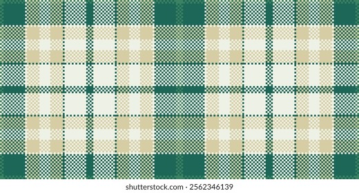 Hippie background pattern check, luxurious vector textile plaid. Gingham fabric texture seamless tartan in white and teal colors palette.