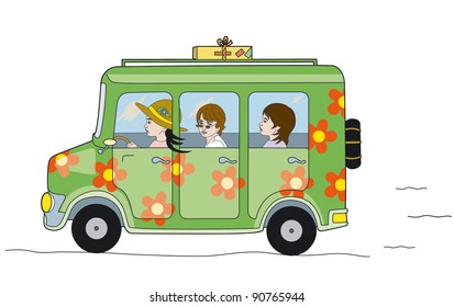 Hippie bus