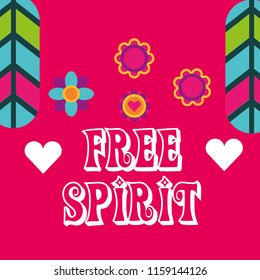 hippie feathers flowers hearts fashion free spirit