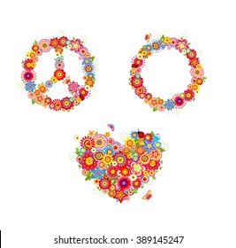 Hippie flowers