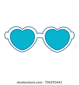 hippie glasses icon