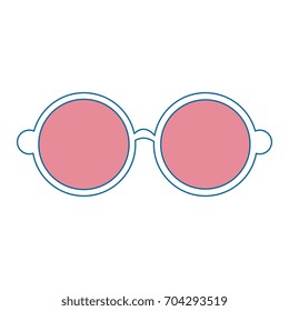 hippie glasses icon