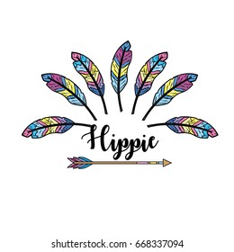 hippie icon design