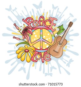 Hippie Peace Symbol