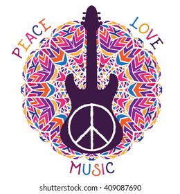 7,532 Peace love music Images, Stock Photos & Vectors | Shutterstock
